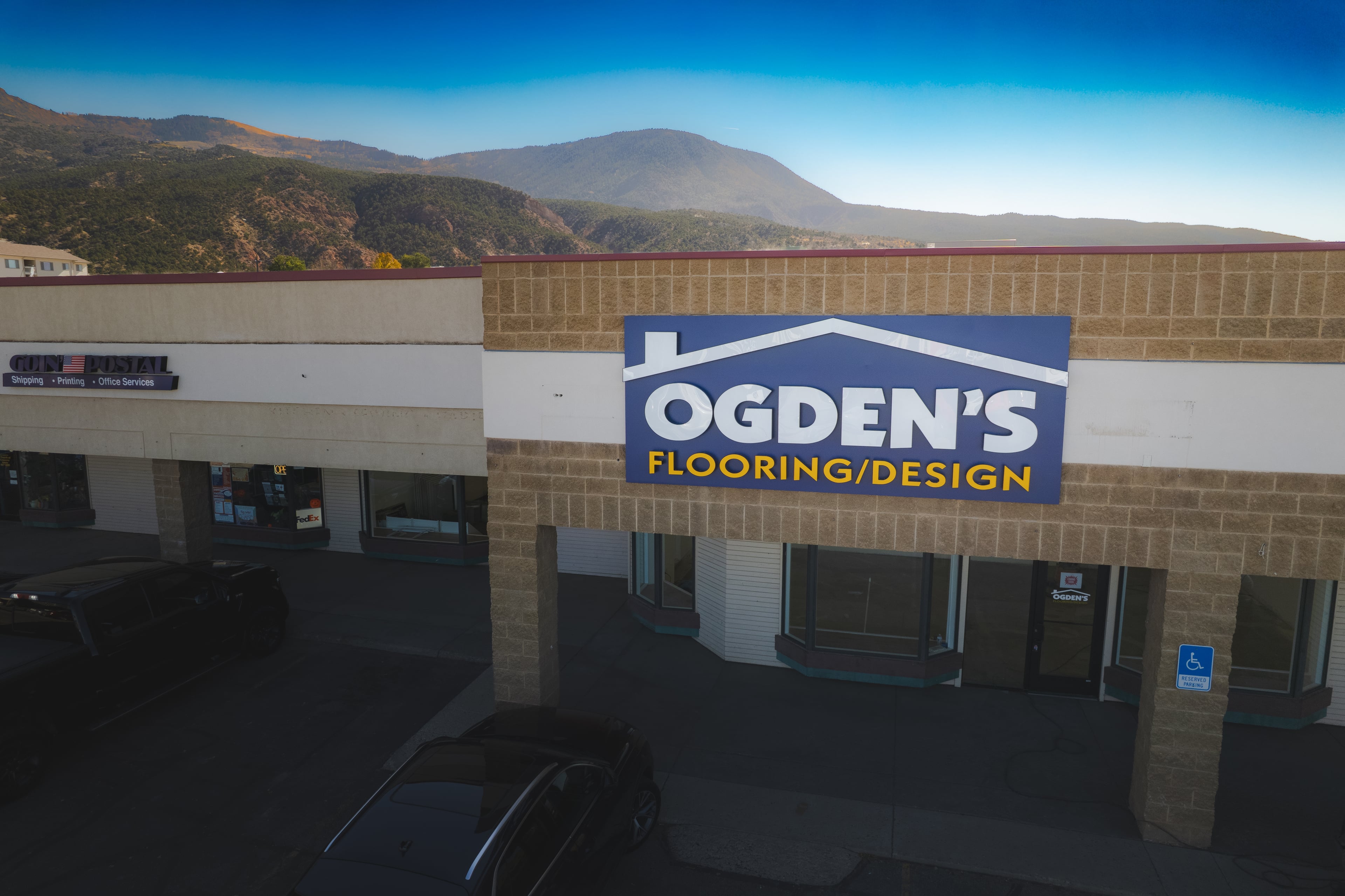 Ogden's Flooring showroom in Cedar City, Utah