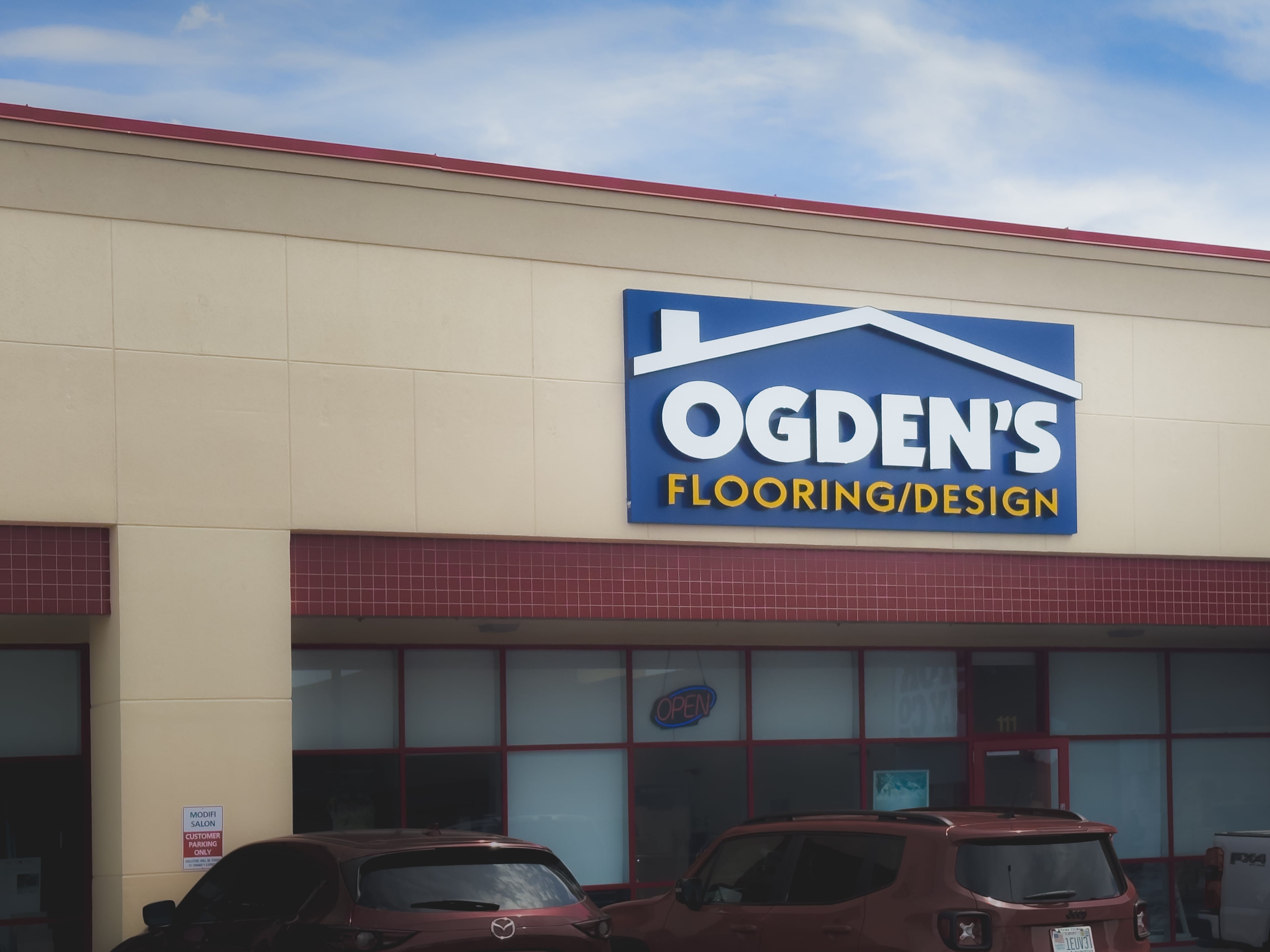 Ogden's Flooring showroom in Orem, Utah
