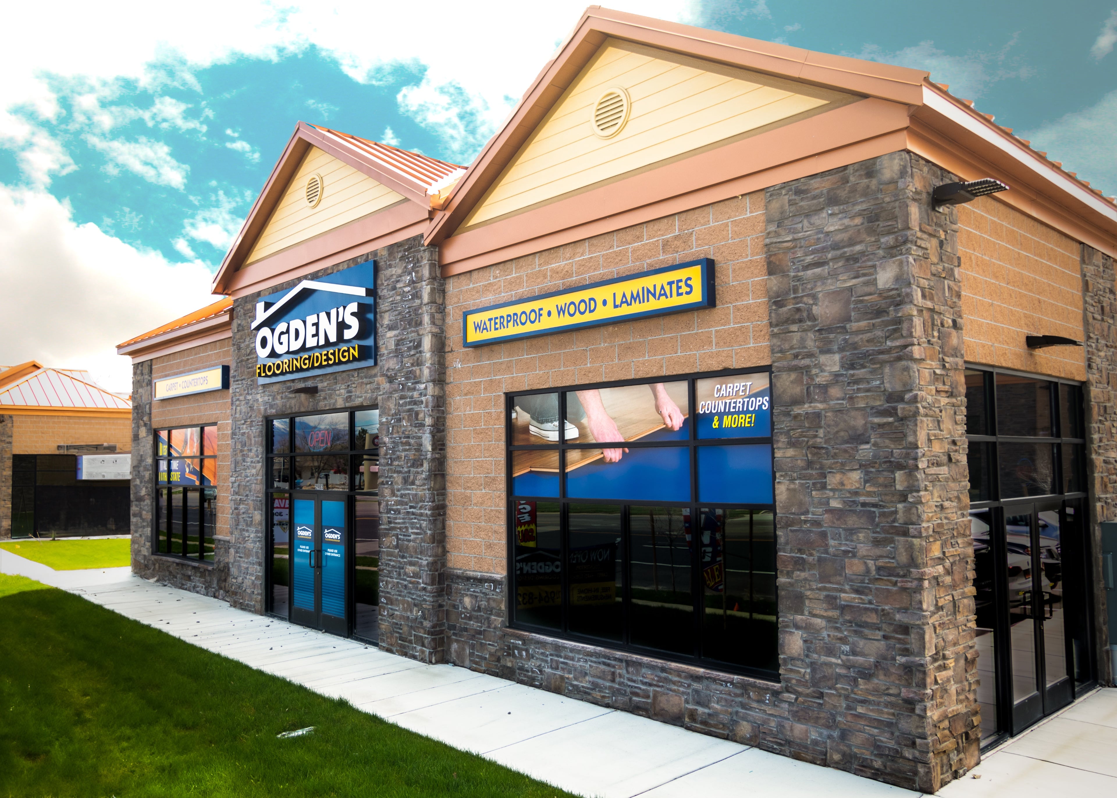 Ogden's Flooring showroom in Taylorsville, Utah