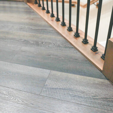 close up view of laminate flooring