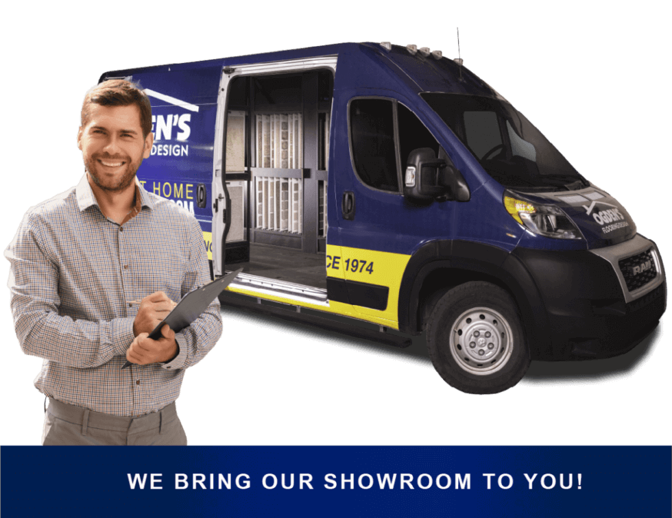 Mobile Flooring Showroom Shop at Home Ogden's Flooring